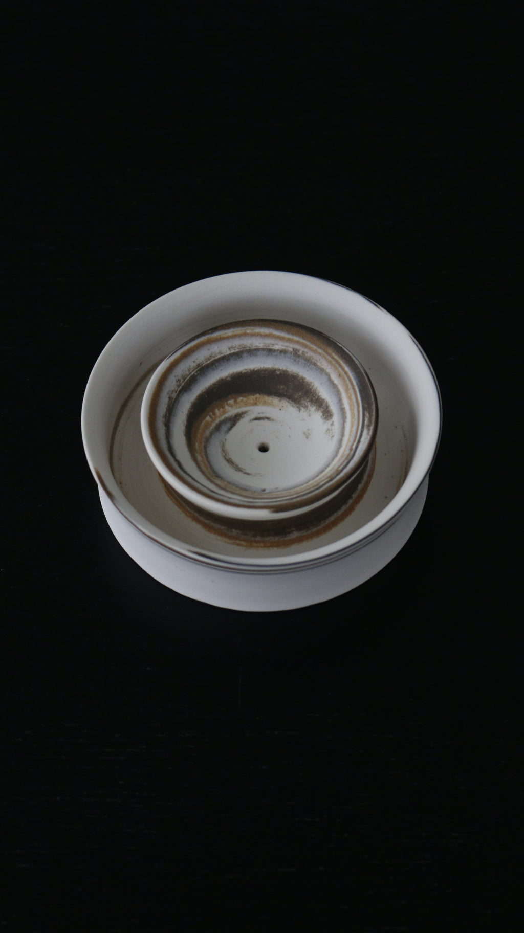 Solinii | Double Circle Incense Holder