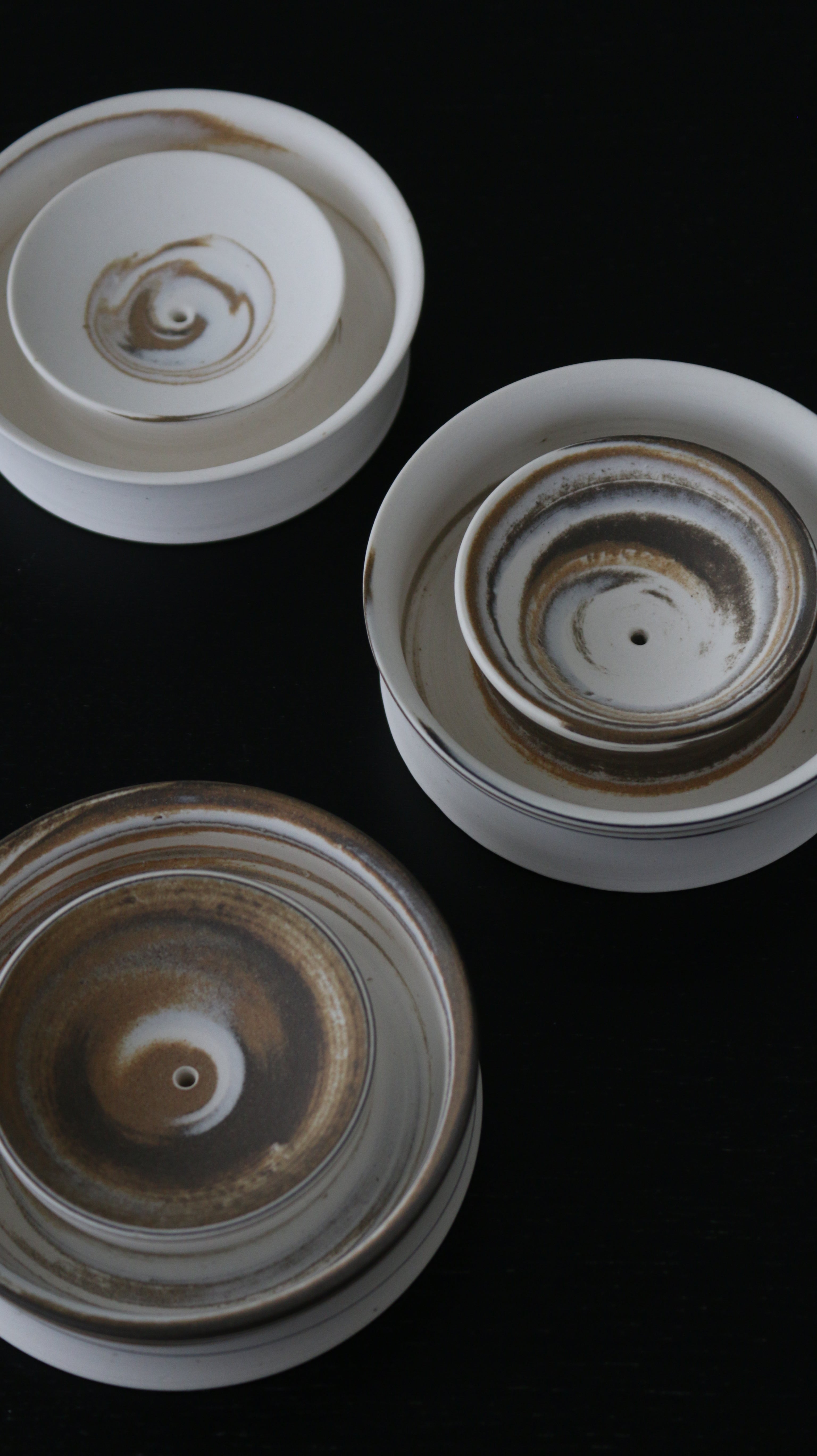 Solinii | Double Circle Incense Holder