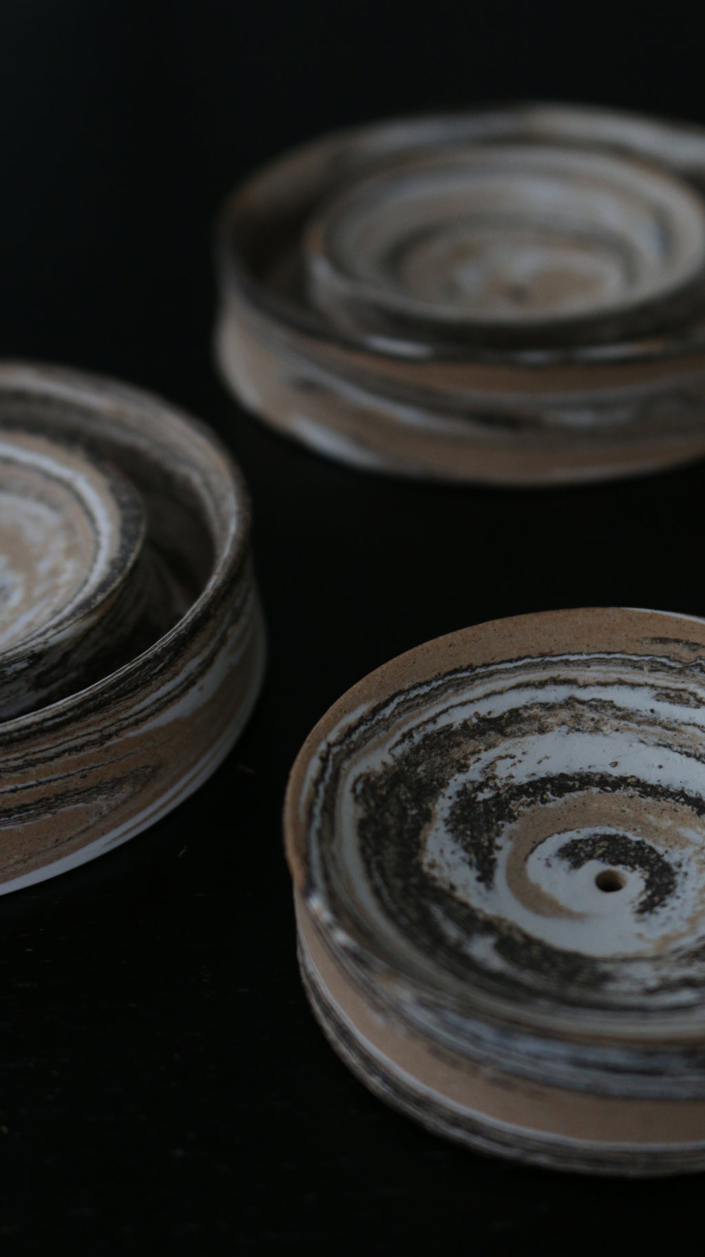 Solinii | Double Circle Incense Holder