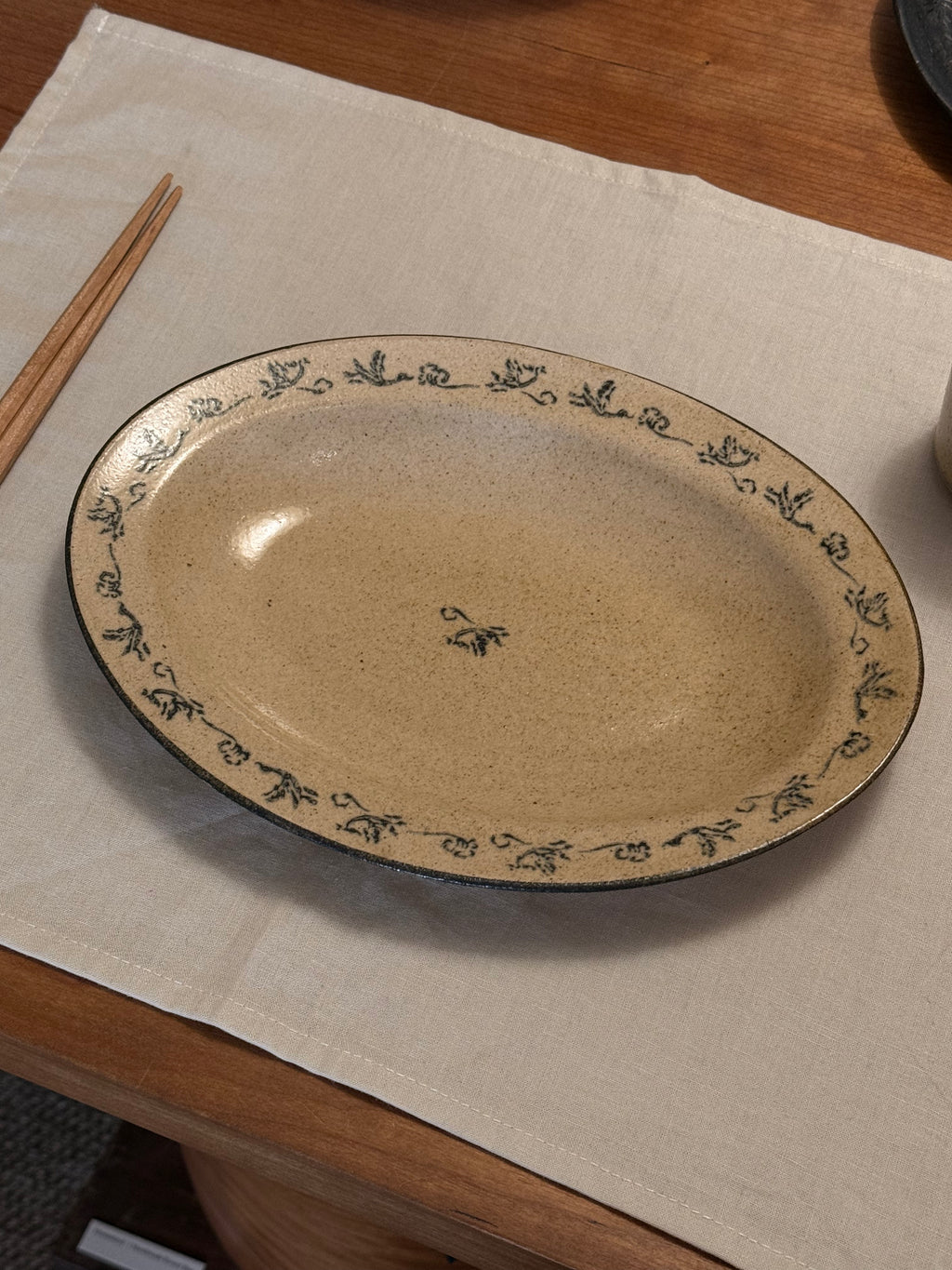 Wang Jue Liang | Handmade Floral Plate