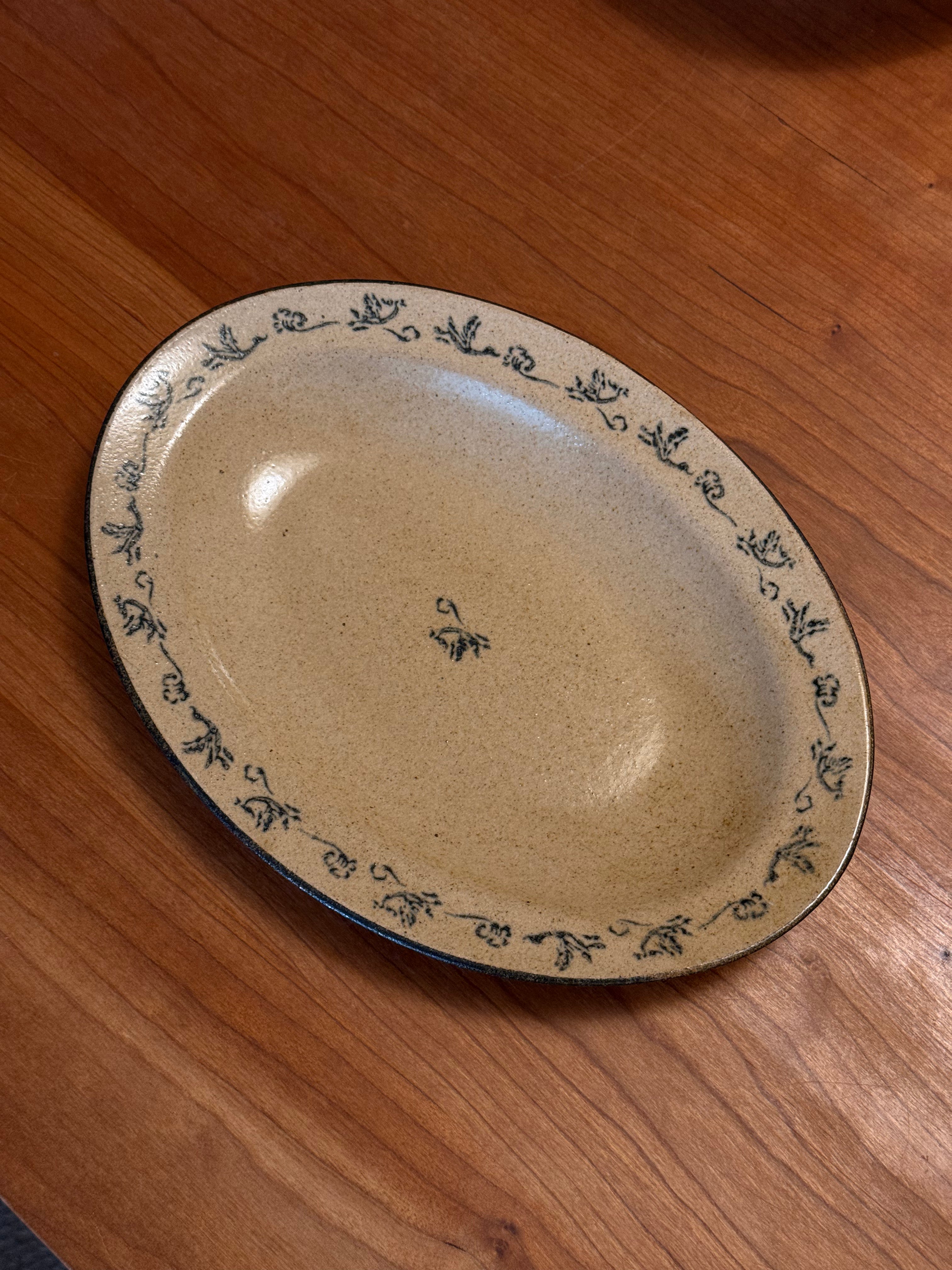 Wang Jue Liang | Handmade Floral Plate