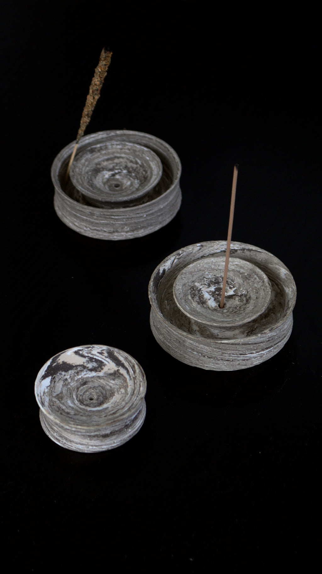 Solinii | Double Circle Incense Holder