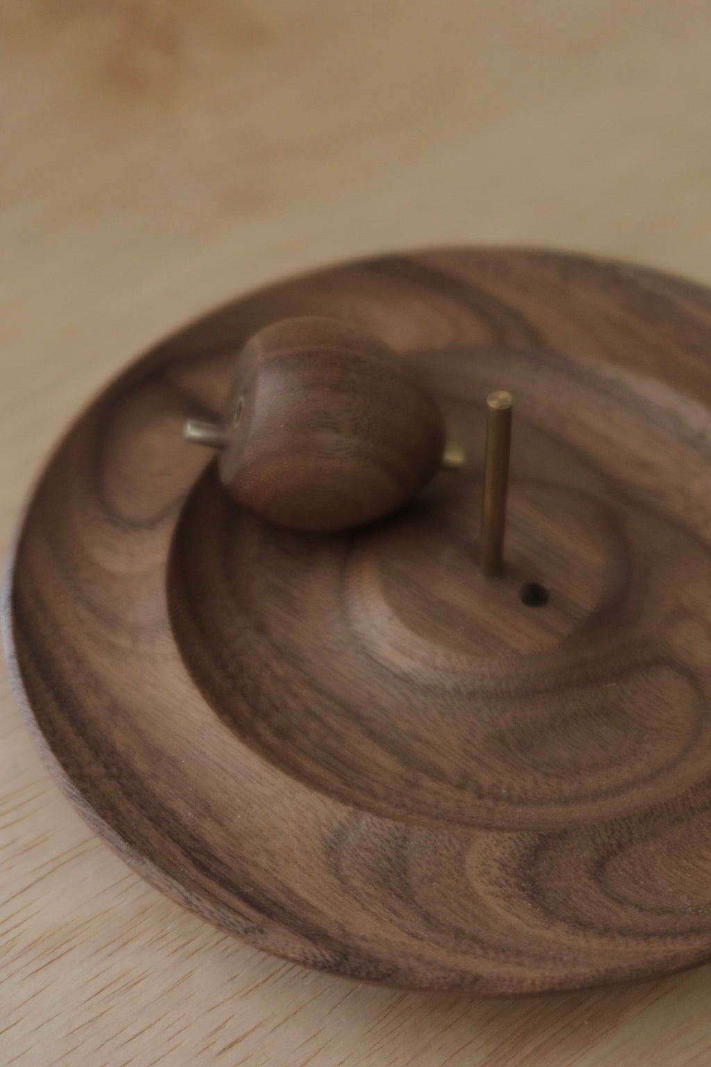 Frond | Wood Incense Holder