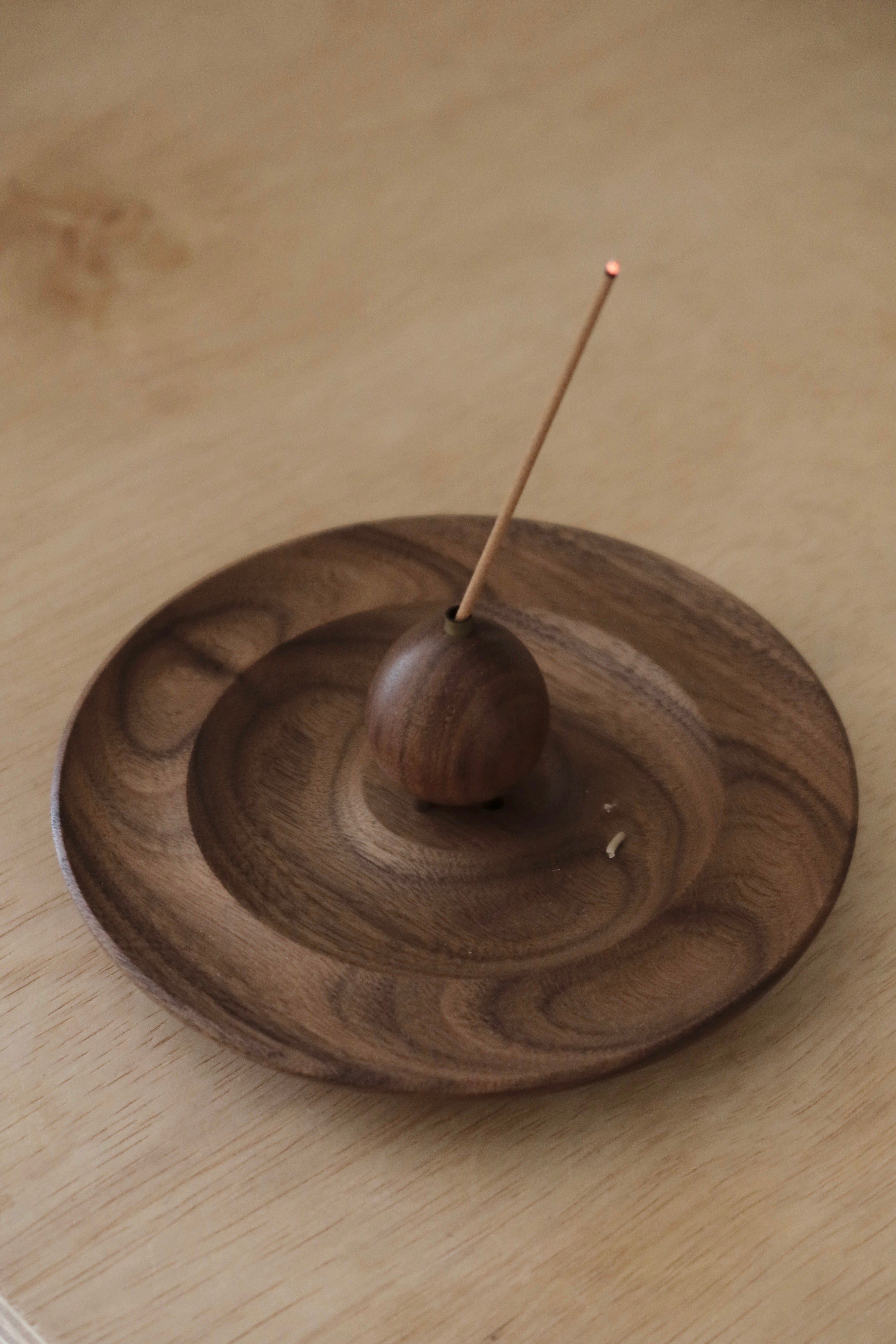 Frond | Wood Incense Holder