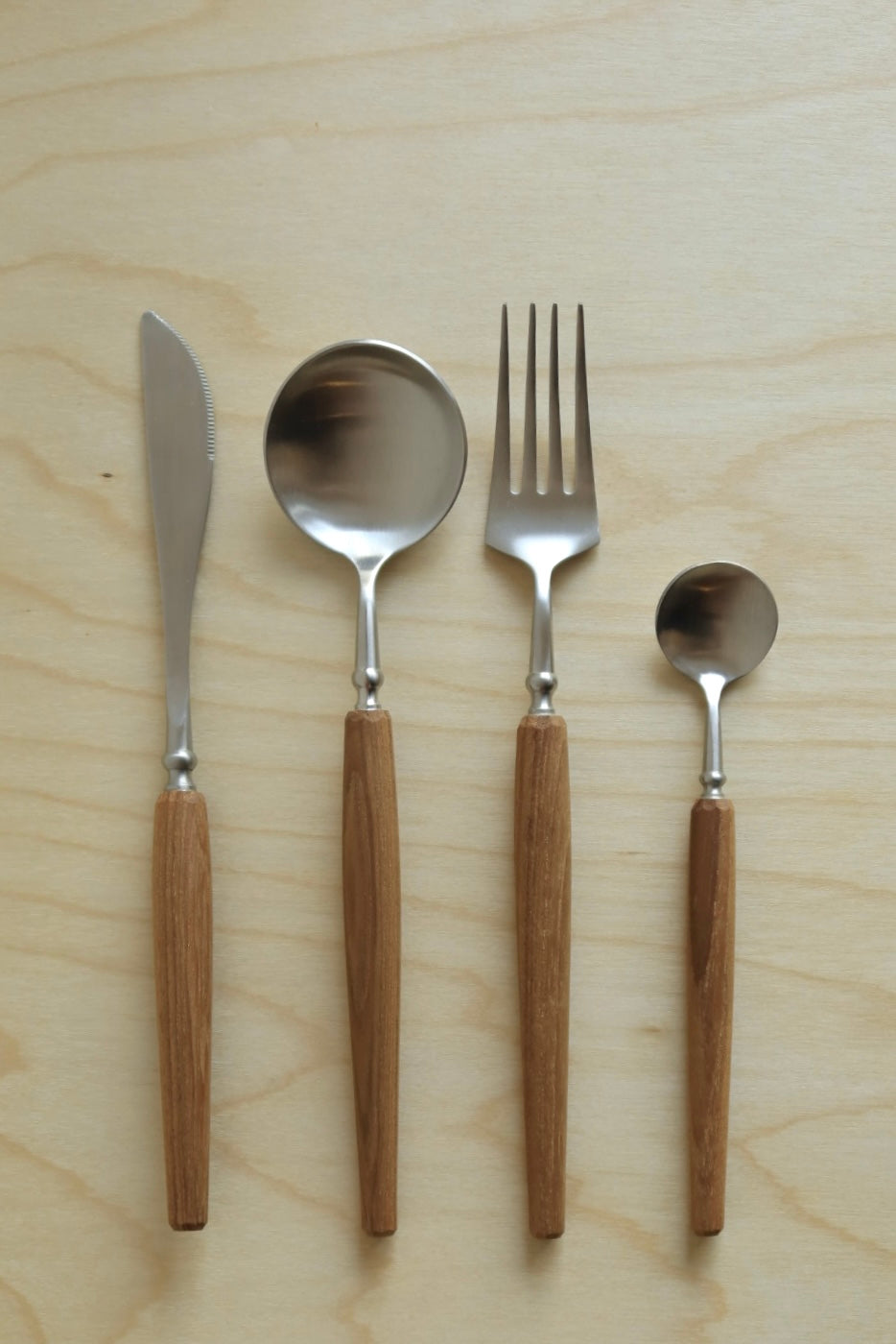 Handmade Teak Wood Cutlery