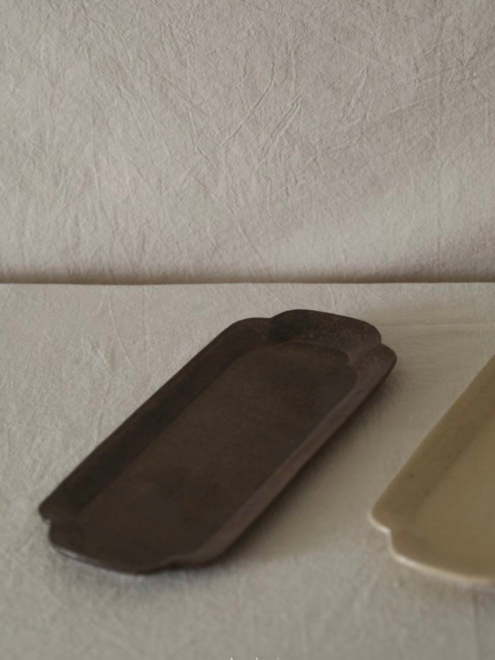 Xie Zhen Yu | Handmade Begonia Long Plate