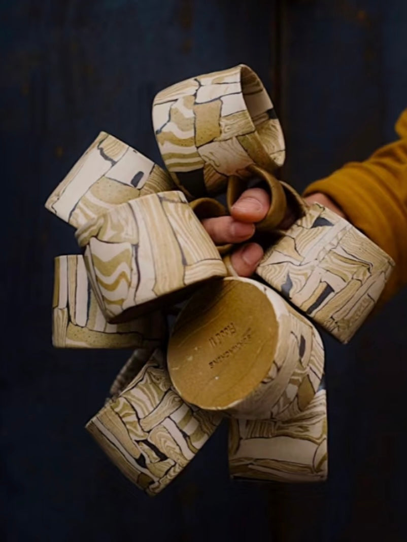 Gao Hao | Flood II Hand-pinched Melon Mug