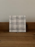 Solinii | Textured Checks Flat Plate