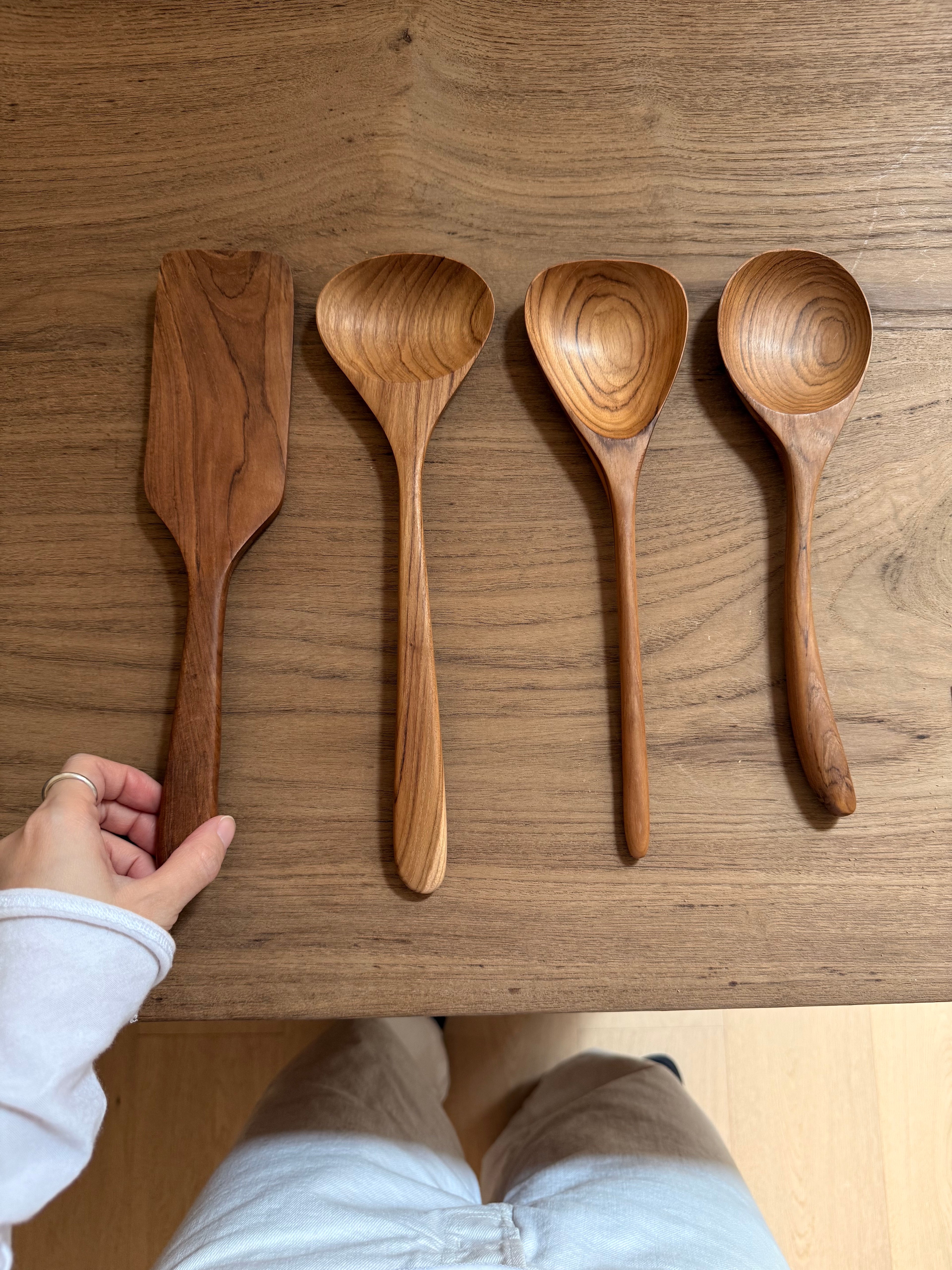Teakwood Cooking Cutlery
