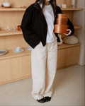 PEBL x late morning | Relaxed Barrel Pant