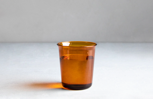 Kinto | Cast Amber Glass