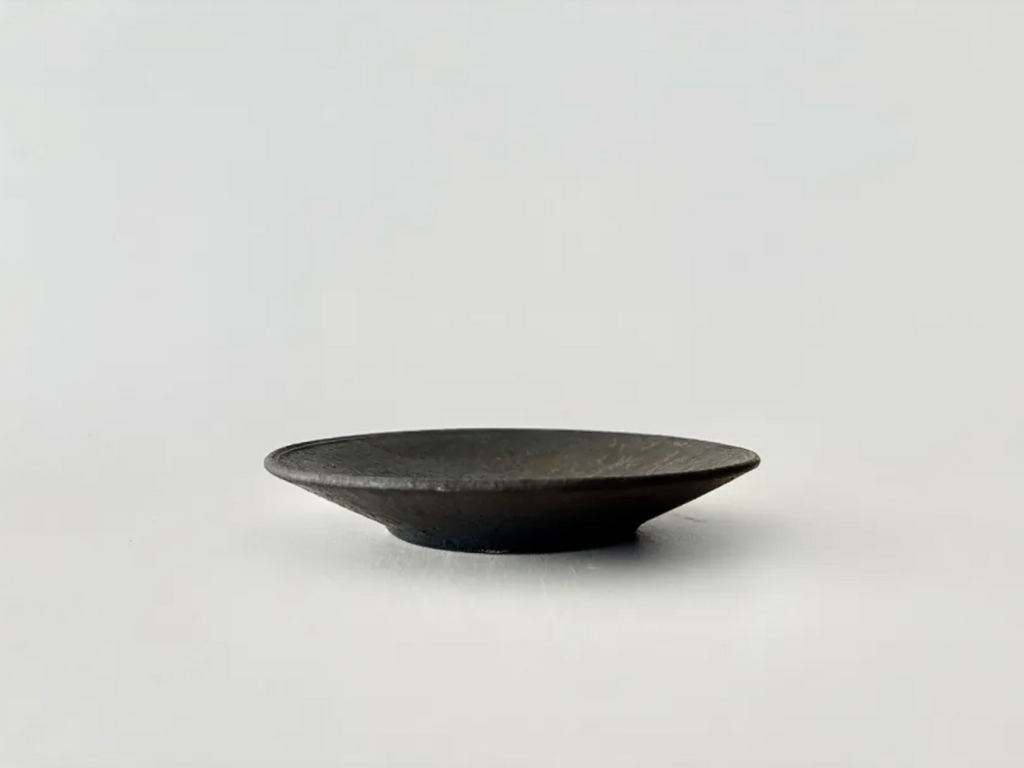 Yamato Kobayashi | Black glaze small plate