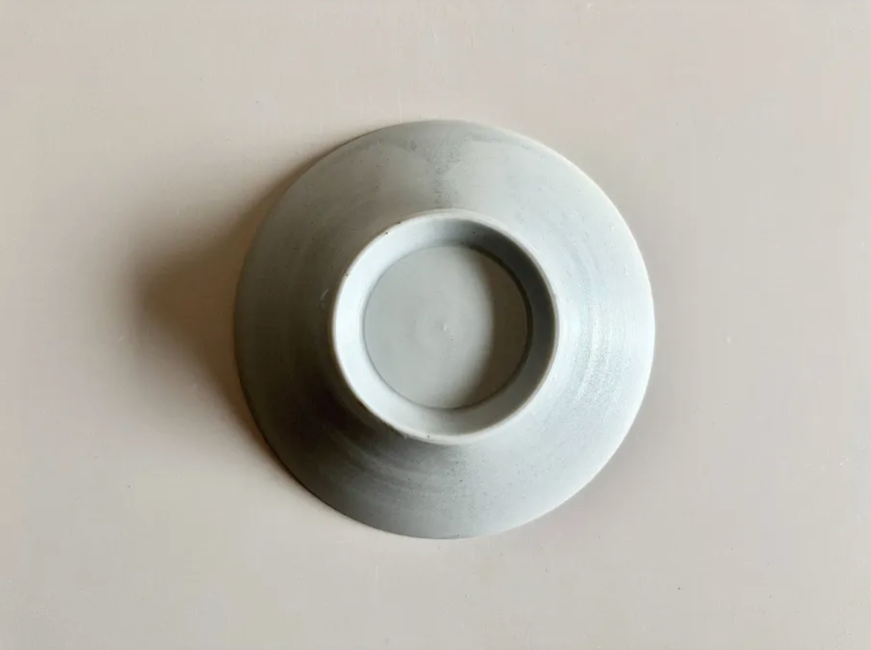Naotsugu Yoshida | Grey Porcelain Rim Bowl