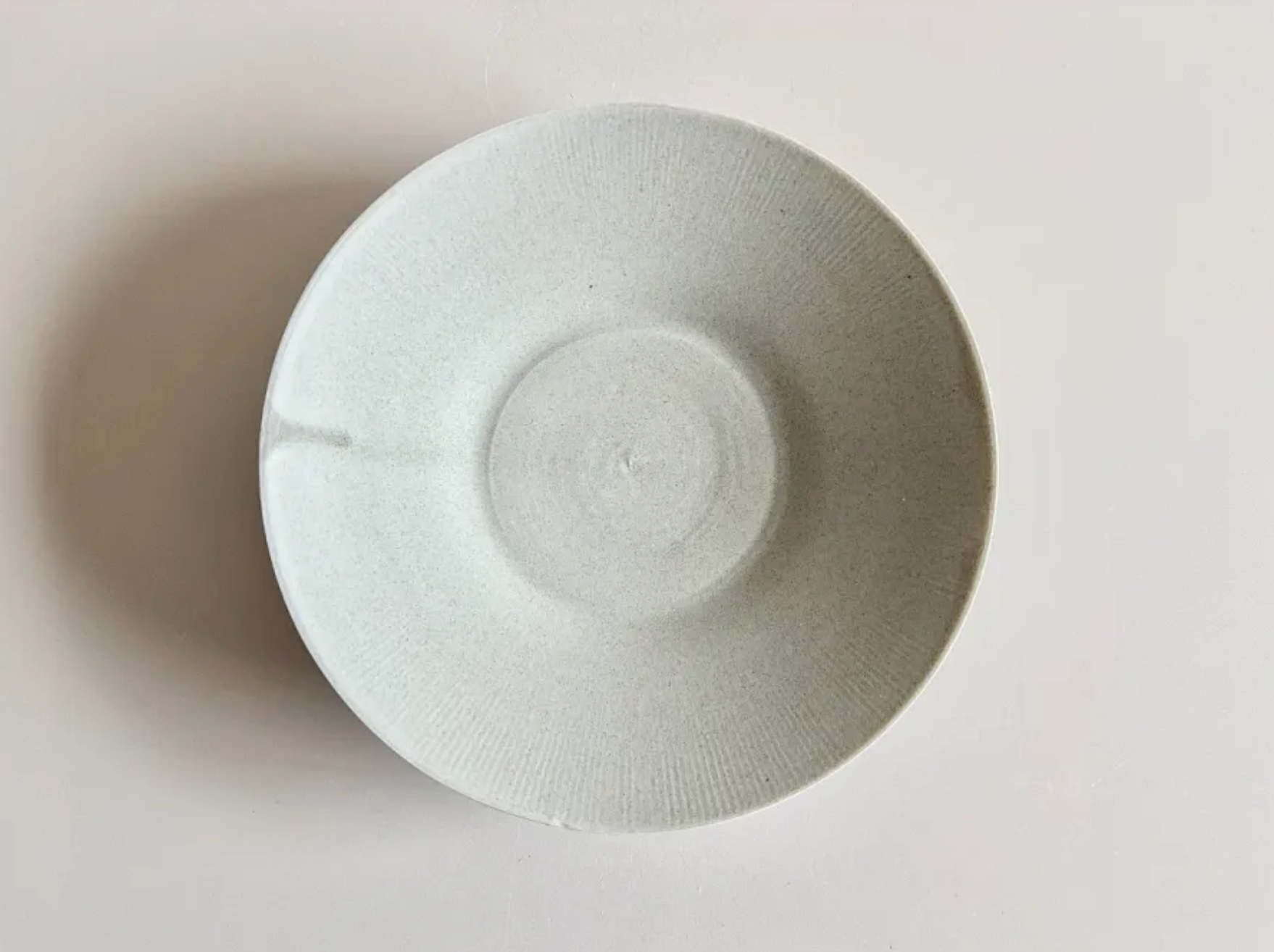 Naotsugu Yoshida | Grey Porcelain Plate