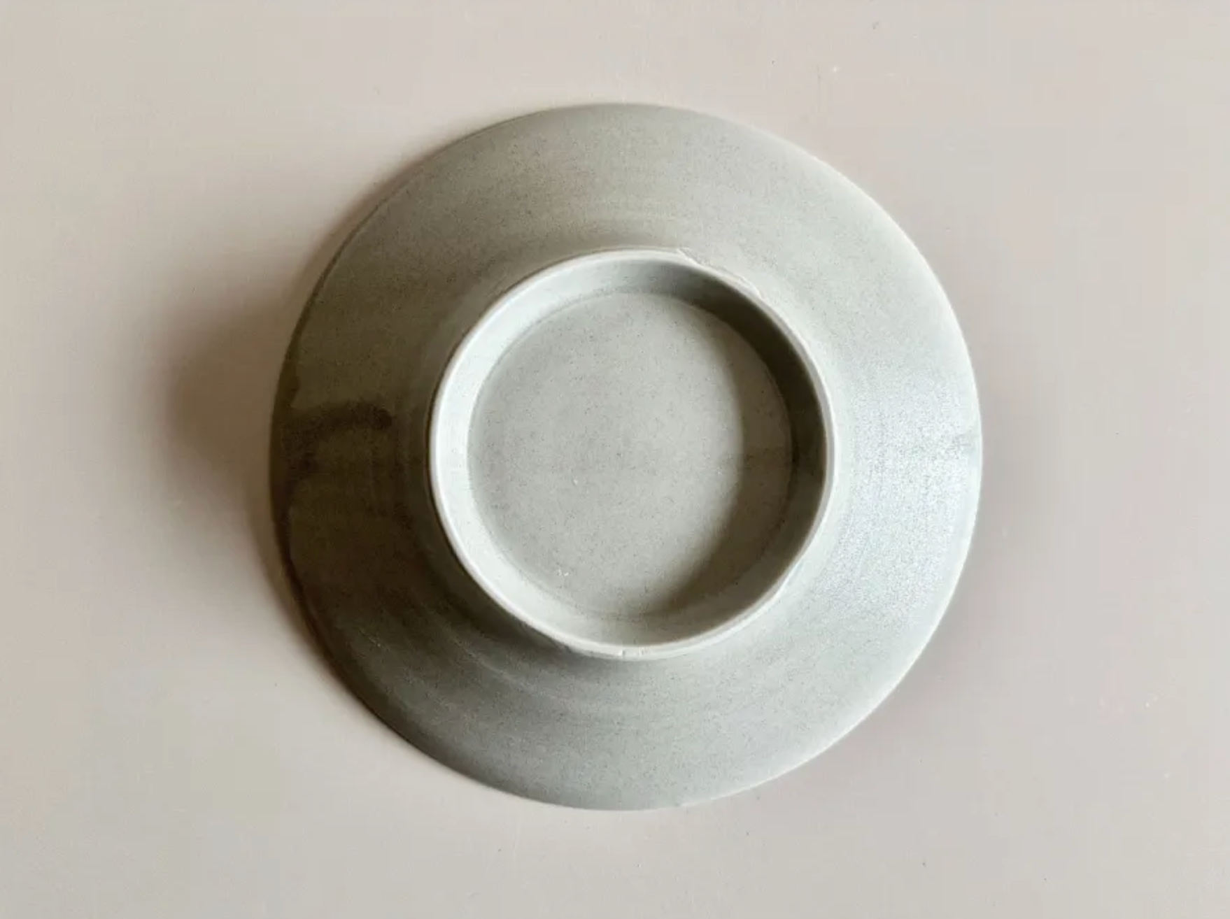 Naotsugu Yoshida | Grey Porcelain Plate