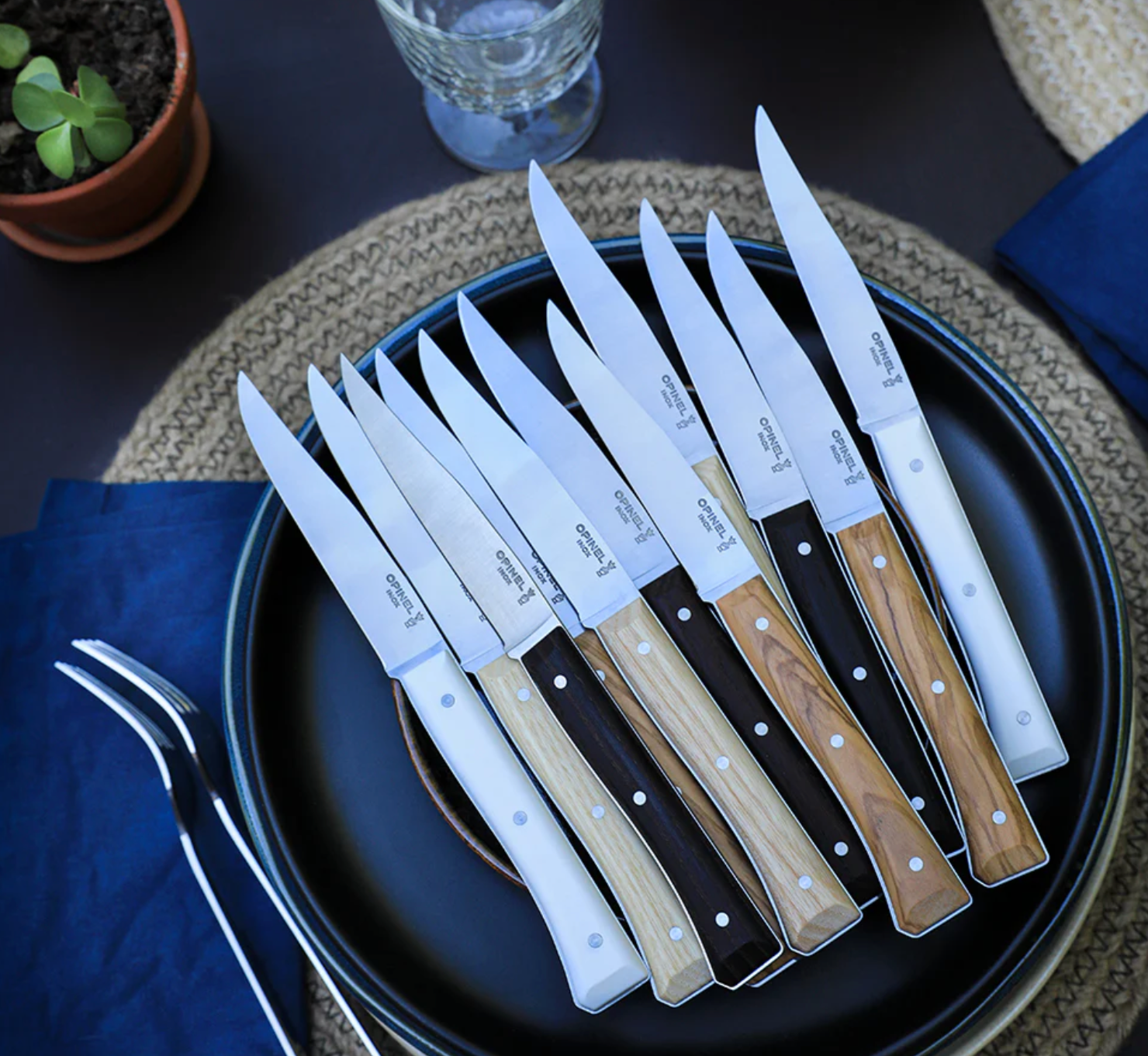 Opinel | Facette Smooth Table Knife