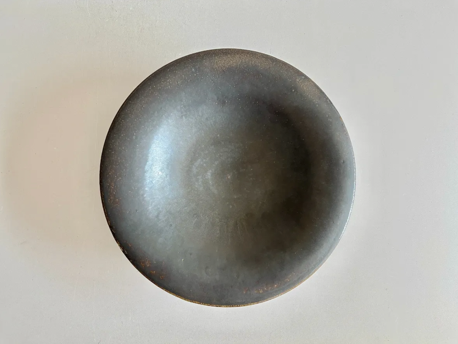 Atsushi Shimomura | Black Glaze Plate