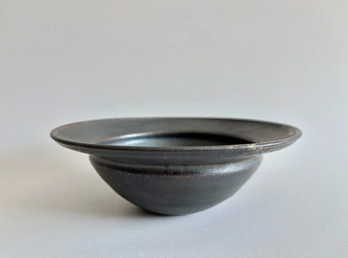 Atsushi Shimomura | Black Glaze Rim Bowl