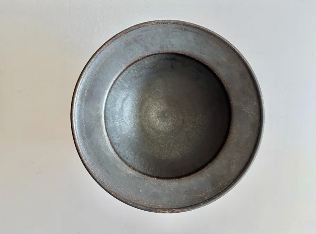Atsushi Shimomura | Black Glaze Rim Bowl