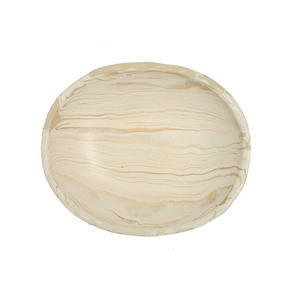 Pollygarden | Ivory Marble Egg Bowl