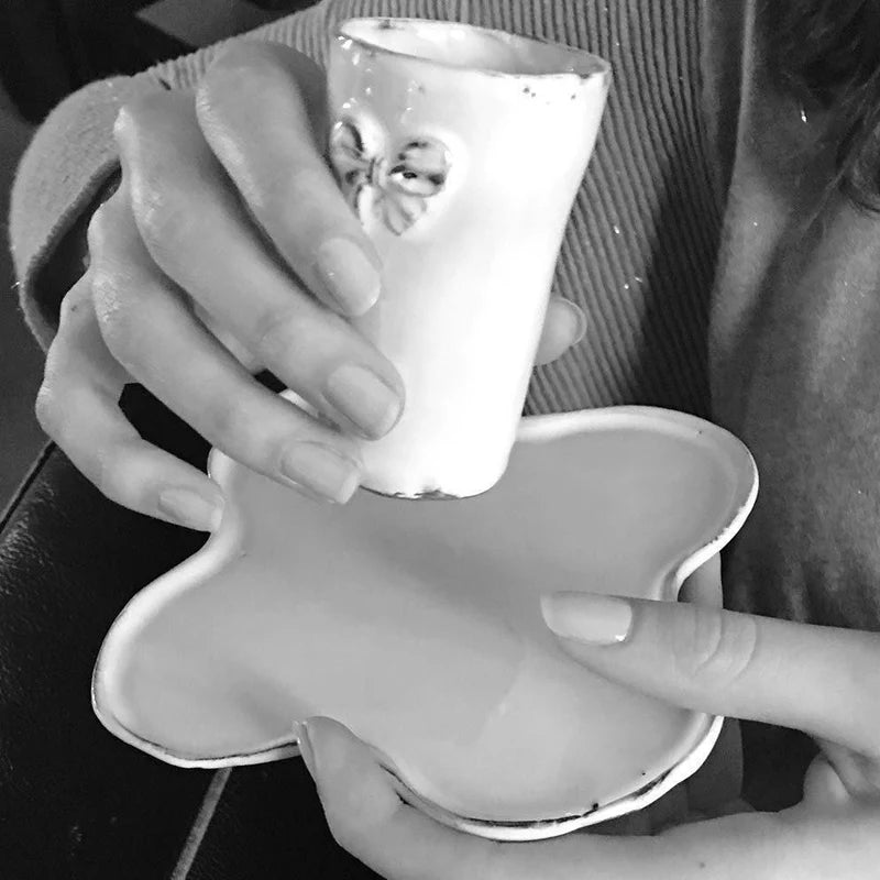 Carron | Marie-Antoinette knot espresso cup