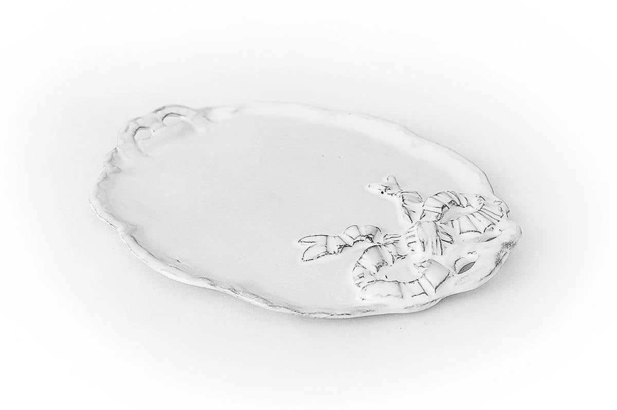 Carron | Marie-Antoinette platter with handle