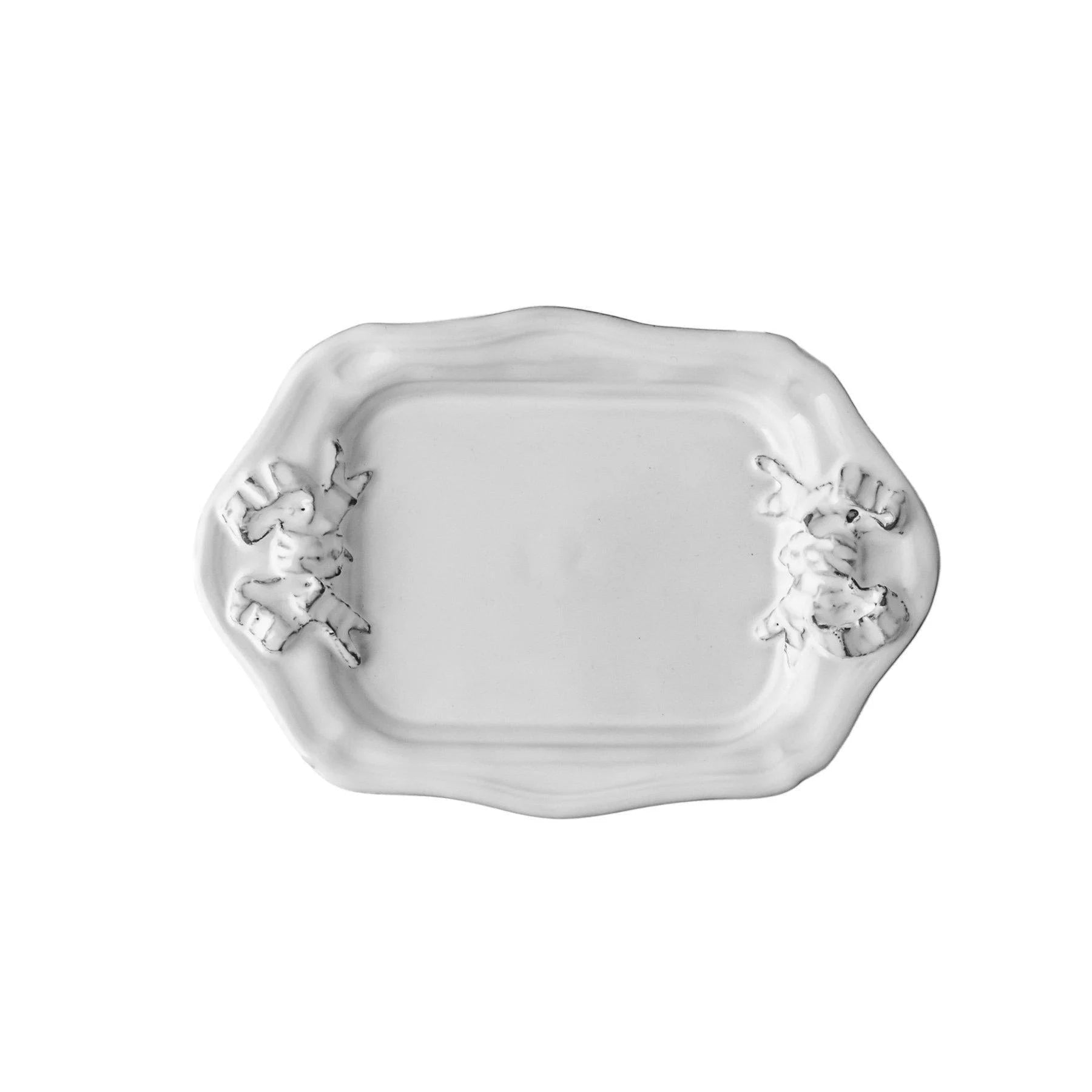 Carron | Marie-Antoinette ribbon rectangular platter