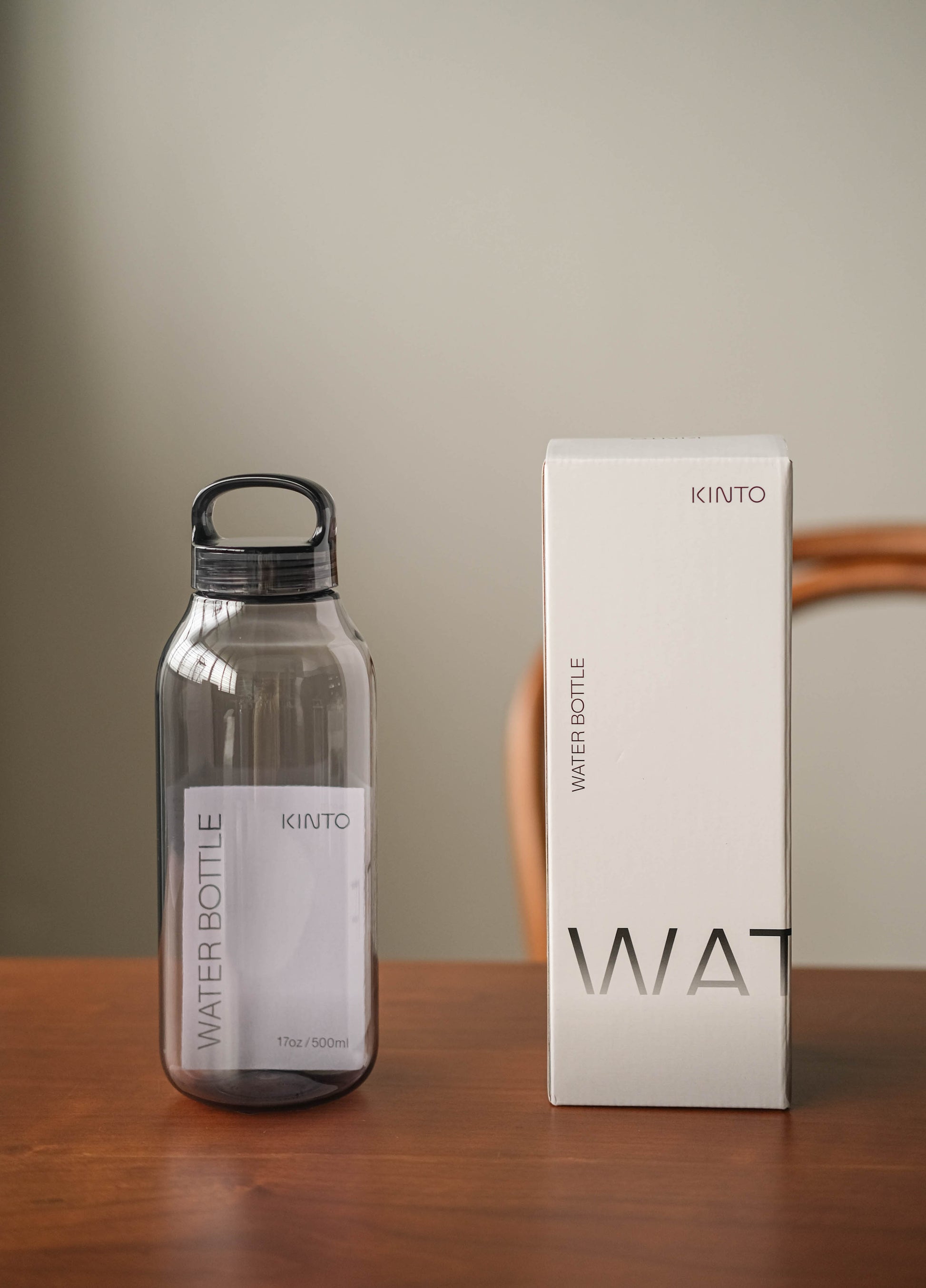 Kinto 500ml Water Bottle - Smoke