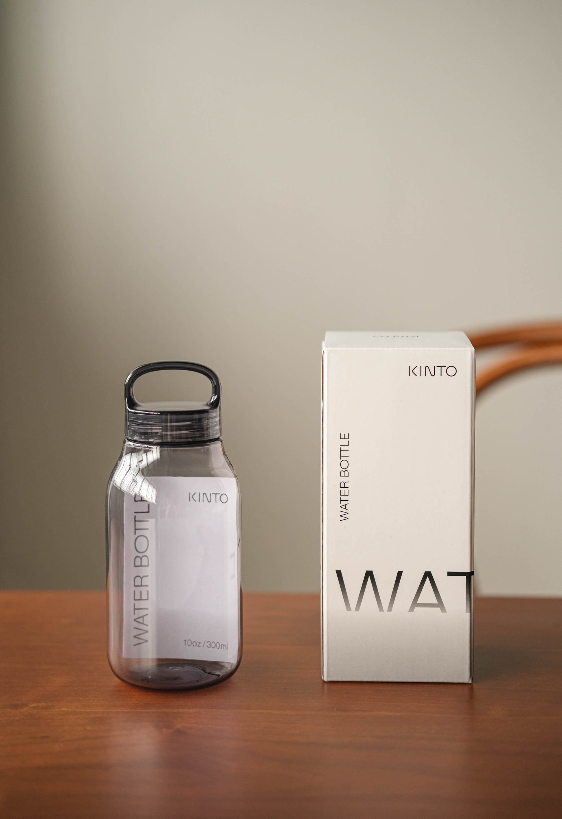 Kinto Water Bottle Clear 300ml