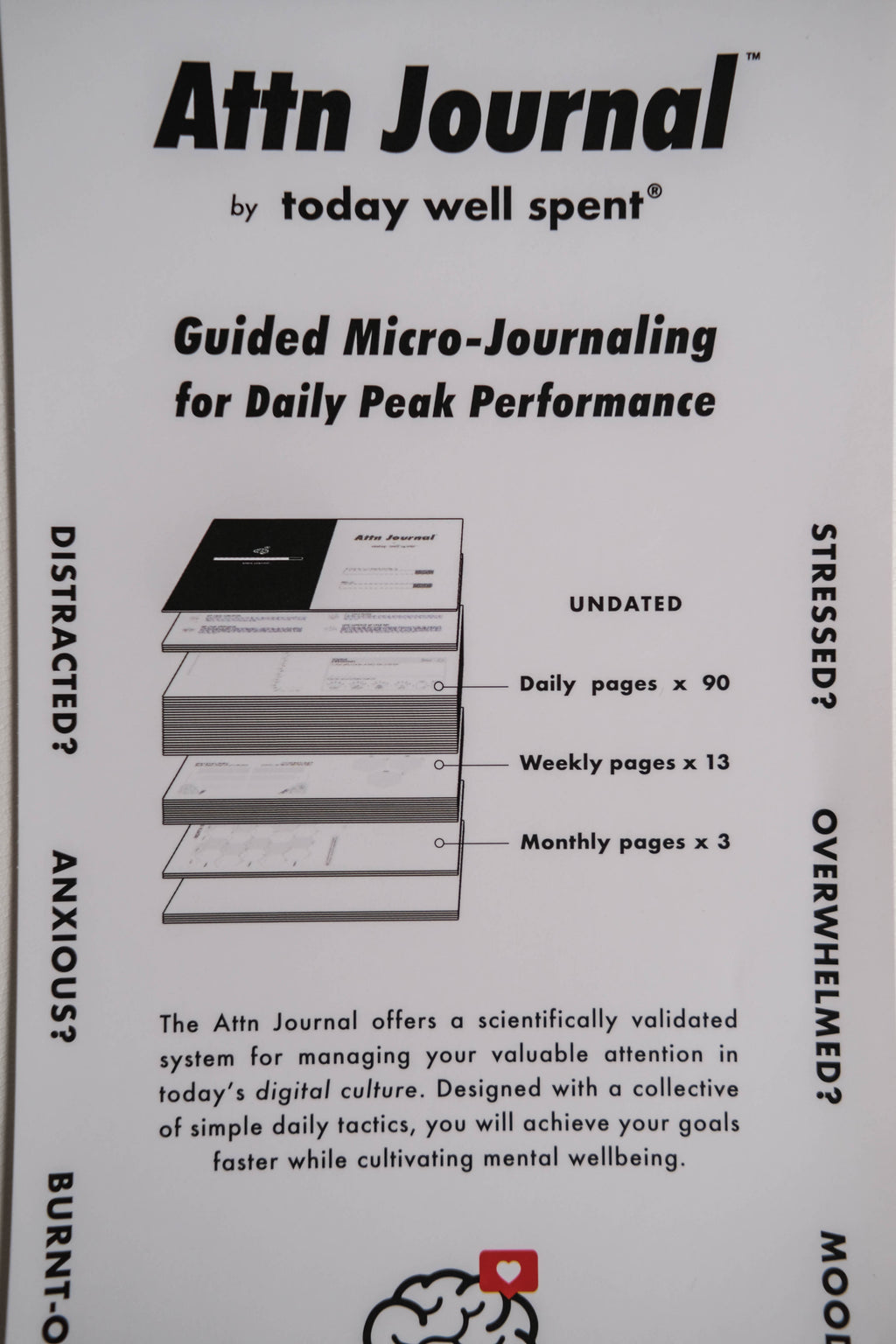 Today Well Spent | 90-day Attention Journal