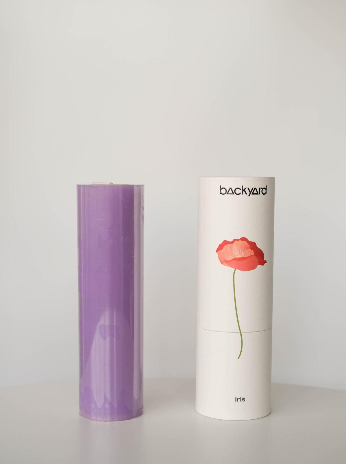 Backyard | Blooming Scented Candle Iris Candles