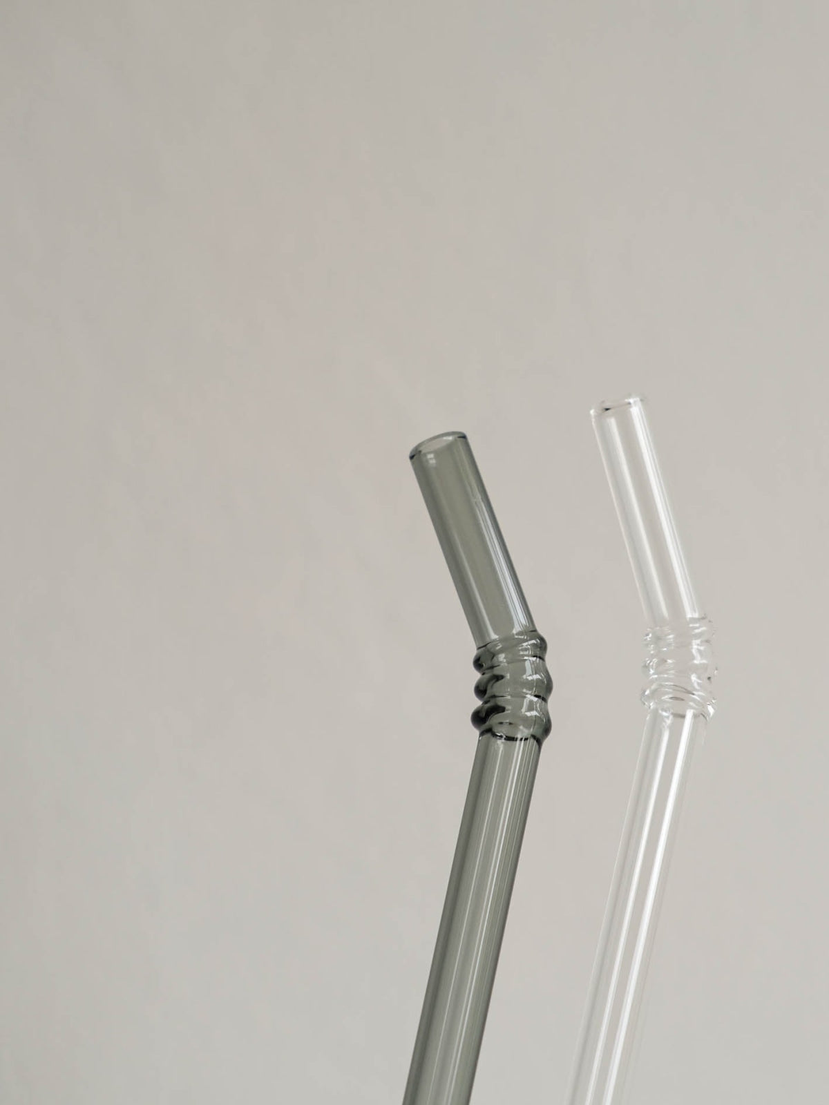 Color Glass Straw Set